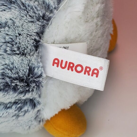 Aurora Penguin With Blue Sweater & Ear Muffs 12" Soft Plush Stuffed Animal 2018 - Picture 6 of 7